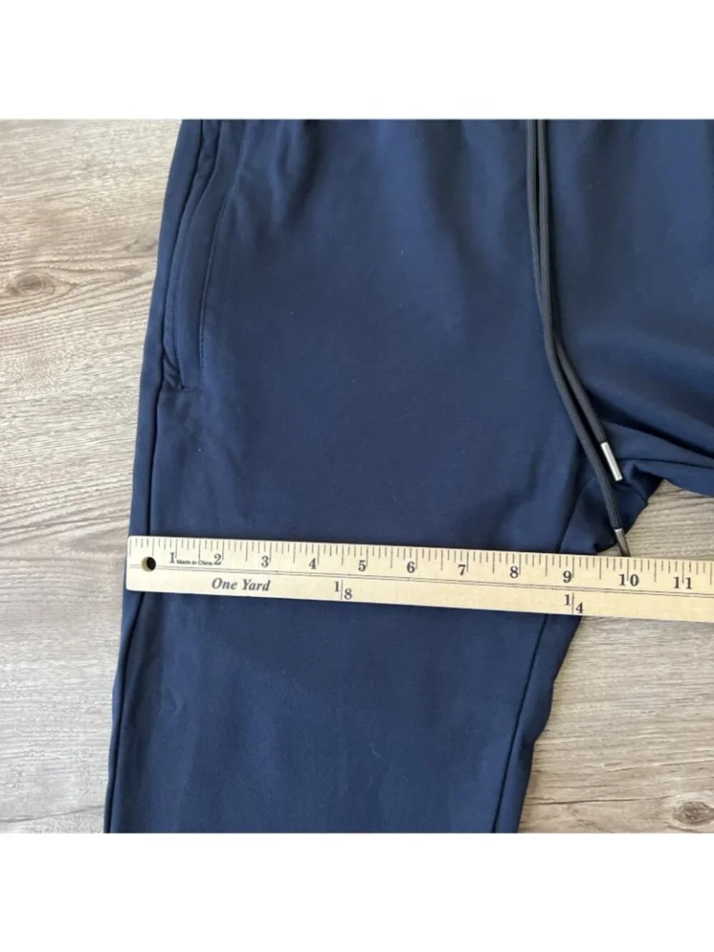 Theory Demir Plinth Tech Knit Jogger Pants Mens XS Blue Tapered Athleisure